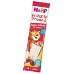 HIPP Puuviljasõber jogurti-kirsi-banaanibatoon 12.kuust 23g (1tk-1,80eur)