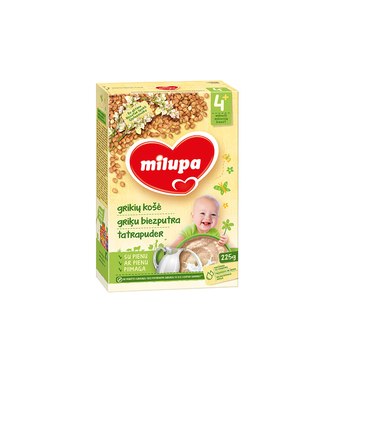 Tatrapuder piimaga 225g 4-6.kuust Milupa