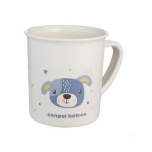 CANPOL BABIES Plastikust tass 12+kuud sinine kutsu