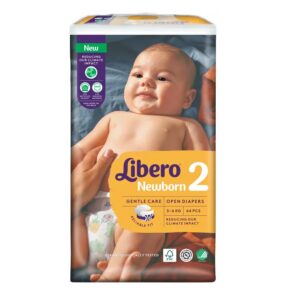Libero teipmähkmed Newborn N2 3-6 kg  64tk