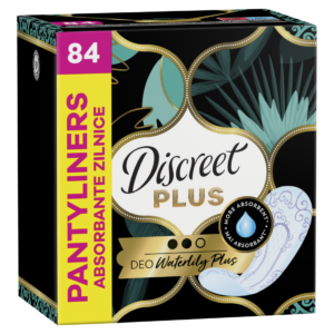 Discreet Protective Waterlily Plus DEO Pesukaitsmed 84tk