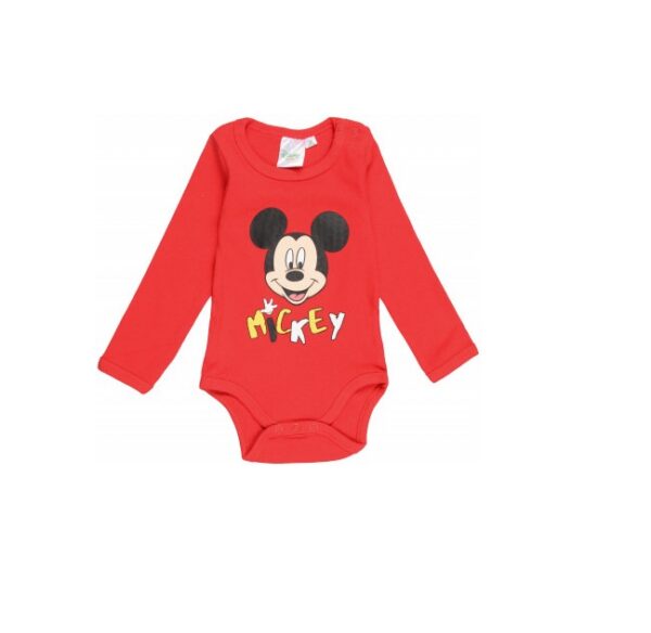 BODY PIKKADE VARRUKATEGA Disney punane Mickey (62-86cm)