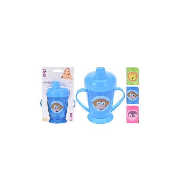 Tilaga ning tilgalukuga joogitass 225ml 12+kuud Baby Basic