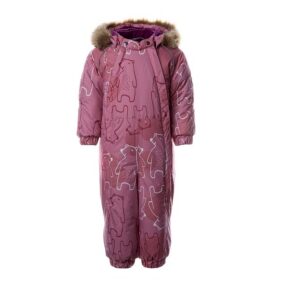 Kombinesoon KEIRA 319200030 roosa mustriga-03313 Huppa