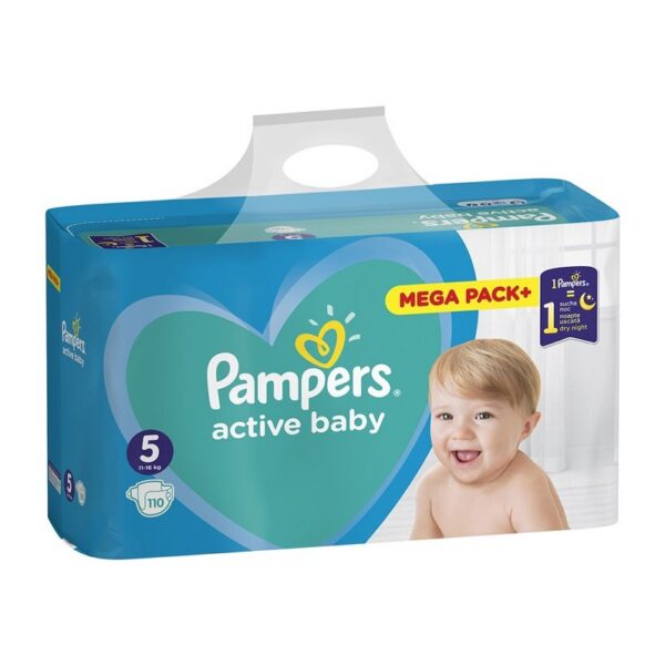 Pampers Active Baby Mähkmed N5 110tk 11-16kg