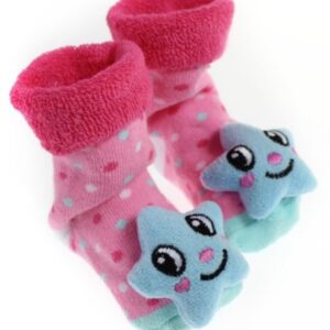 Kõrinaga sokid 14-16 (9-10cm jalale) tüdrukule