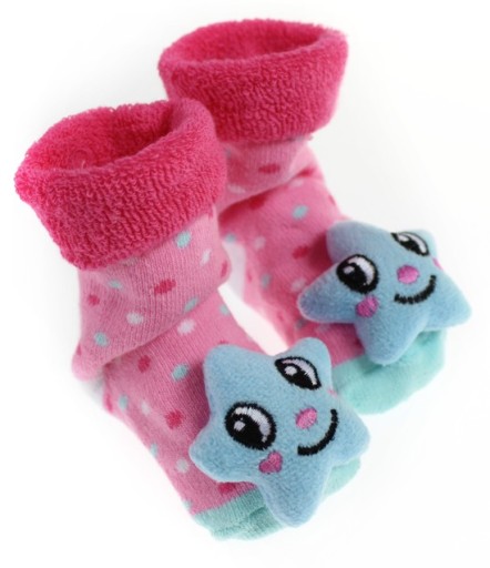 Kõrinaga sokid 14-16 (9-10cm jalale) tüdrukule