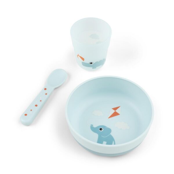 Done by Deer Foodie sööginõude komplekt Playground Blue