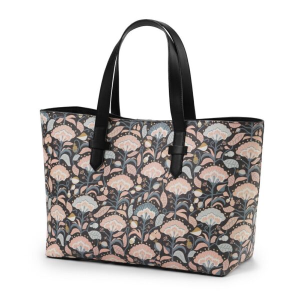 Diaper Bag -Midnight bells PU Black/Pink/Petrol One Size mähkmete ja tarvikute kott
