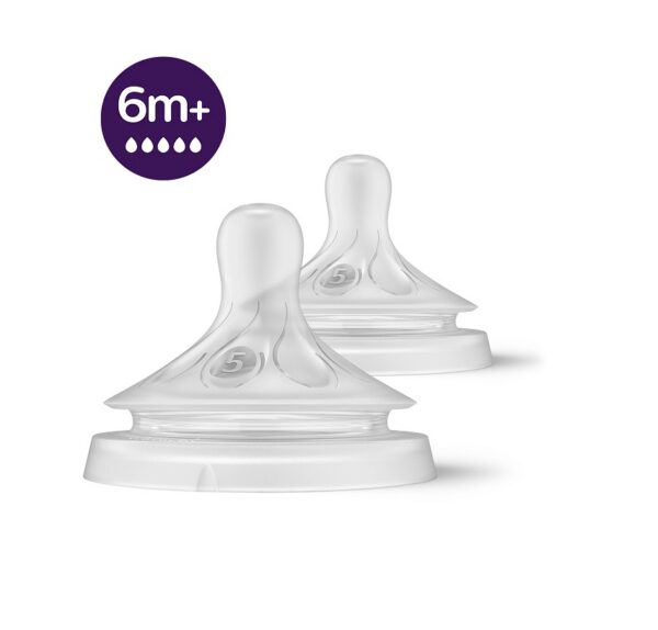 Avent toitmislutt Natural 6+ kiire vooluga 842399