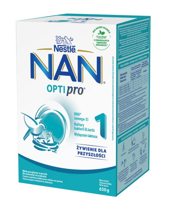 NAN OPTIPRO 1 imiku piimasegu alates sünnist, 6x(2x325g) (1pakk-14.10eur)