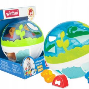 WinFun Sorteerimismäng pall kujunditega laimi/sinine