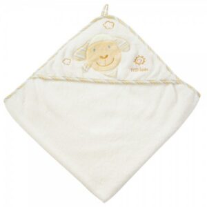 Fehn kapuutsiga vannirätik Babylove, Lammas 80x80cm