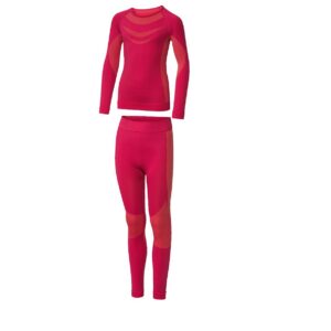 Crivit Õmblusteta termopesu tüdrukutele (särk + püksid) bordoo 134/140cm
