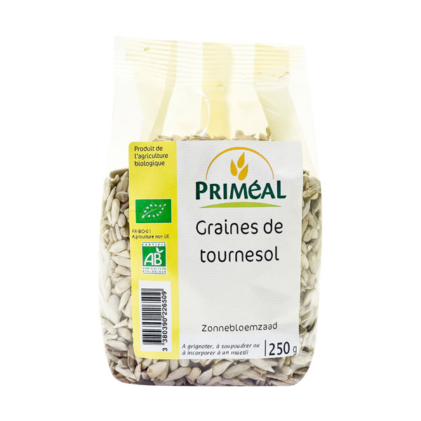 Primeal päevalilleseemned 250g öko