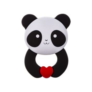 AKUKU 100% silkoonist närimisrõngas PANDA