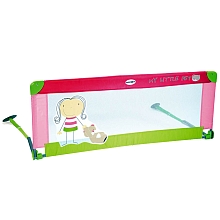 Voodi allalastav turvaääris BabiesRus roosa My Little pet 130cm