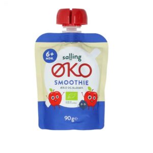 Smuuti õuna ja mustikatega Salling Eko öko 6+kuust 3x90g (1tuub-0,99eur)