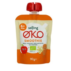 Smuuti õuna, jogurti, bataadi ja ingveriga Salling Eko öko 6+kuust 3x90g (1tuub-0,99eur)