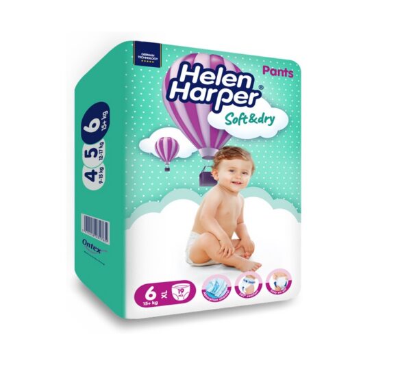 HELEN HARPER püksmähkmed Smart Choice XL >15kg (suurus 6) 19tk
