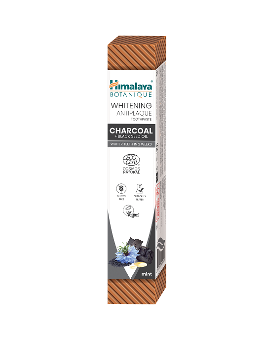 Himalaya Botanique valgendav hambapasta süsi 75ml 7+aastasele