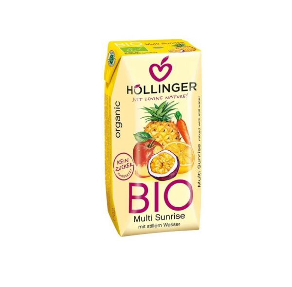 Mahlajook MULTI SUNRISE, ökoloogiline 200ml Höllinger