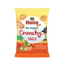 Holle Õuna- ja kaneelikrõpsud, mahe 8x25g (1pakk-1,70eur) 3+aastasele