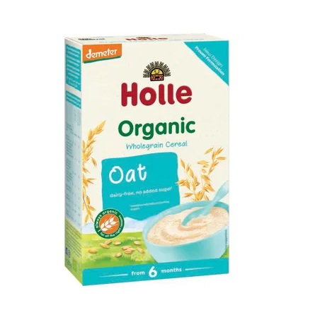Täistera kaerahelbepuder Organic 250g Holle 6.kuust