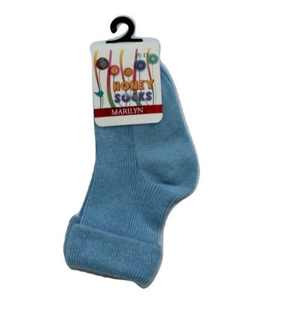 Helesinised Marilyn Honey Socks beebisokid 15-17