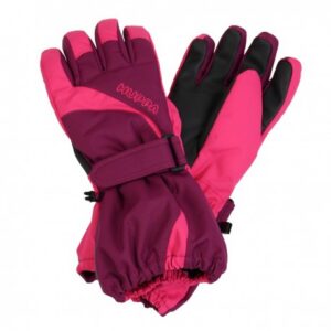 Laste veekindlad sõrmkindad 82660015 JOSH 80134-bordoo/fuksia Huppa