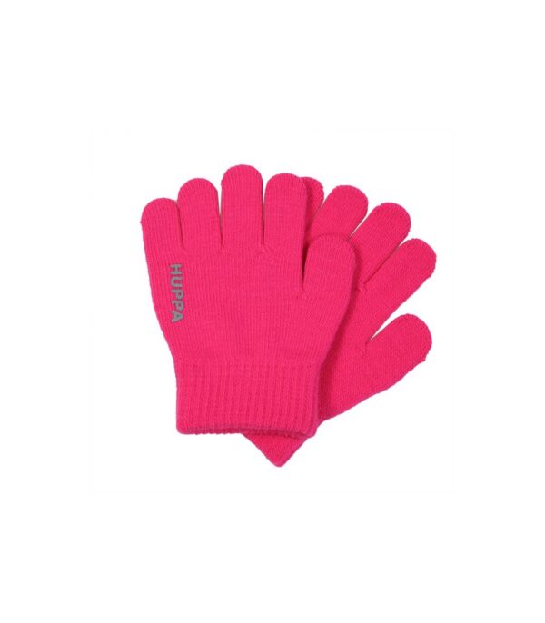 HUPPA kootud kindad LEVI 82050000-00063 fuksia N2