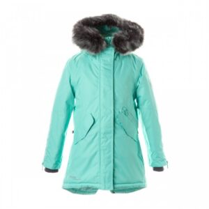 PARKA VIVIAN  tüdrukule 12490020 200G SOOJUSTUS 20026-mündiroheline HUPPA