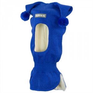 Laste kootud sallmüts COCO 3 85070300 70035-sinine XS Huppa