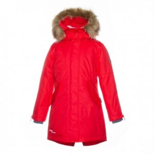 PARKA VIVIAN tüdrukule 1249020 200G SOOJUSTUS 70004-punane HUPPA