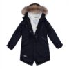 PARKA VIVIAN 1 tüdrukule 12490120 200G SOOJUSTUS 00009-must HUPPA naturaalse karvaga – pilt 4