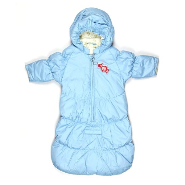 Beebide magamiskott suletäidisega EMILY (3201AW13) 046-helesinine 68cm Huppa
