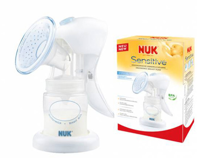 NUK Sensitive manuaalne rinnapump