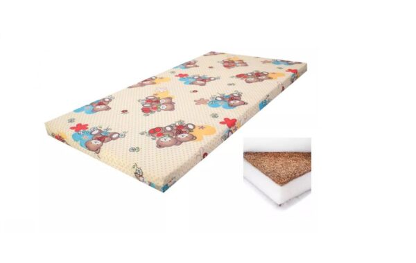 MADRATS KOOKOS-POROLOON  120X60CM Danpol Beez Cute Teddy