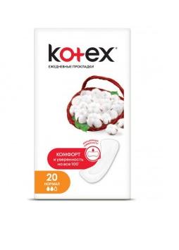 Kotex Comfort Normal pesukaitsmed  20tk