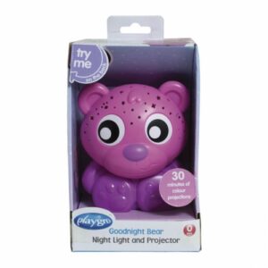 PLAYGRO öölamp-projektor Kaisukaru roosa