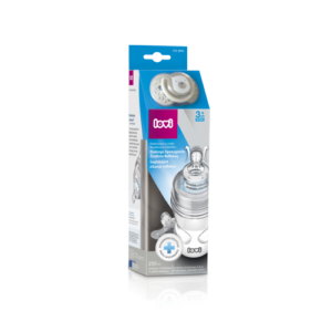 Lovi komplekt 250ml lutipudel 3+kuud+ kingitus- silikoon rõngaslutt 3-6kuud