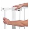 SAFETY 1ST turvavärava pikendus Easy Close Metal plus White 7 cm, 24204310 – pilt 2