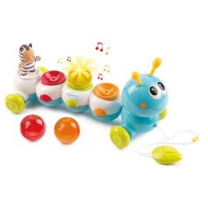 Nöörist järelveetav Smoby elektrooniline putukas 1+aastasele