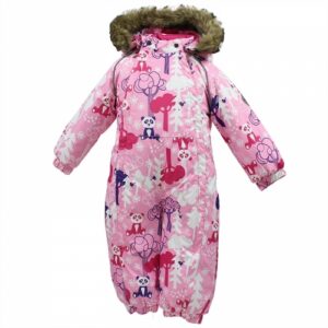 Kombinesoon KEIRA 319200030 roosa mustriga-73213 Huppa