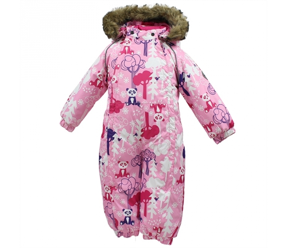 Kombinesoon KEIRA 319200030 roosa mustriga-73213 Huppa