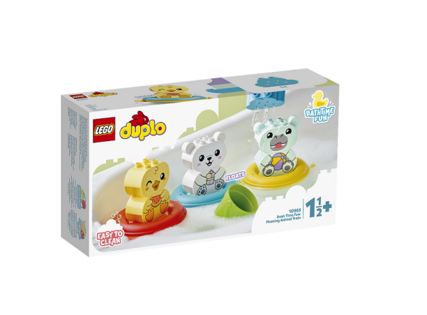 LEGO DUPLO Vannimänguasi: ujuv loomade rong 1,5+aastasele