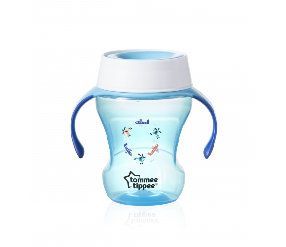 Harjutustass 6+ kuud 230ml 360`Trainer Cup Tommee Tippee Sinine