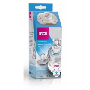 Lovi komplekt 150ml lutipudel 0+kuud+ kingitus -silikoon rõngaslutt 0-3kuud