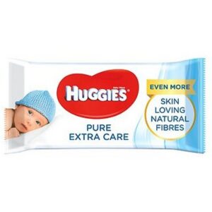 Huggies niisked salvrätikud Pure Extra Care 56tk