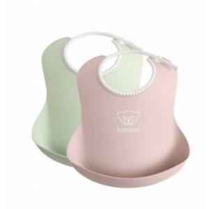 BABYBJÖRN pudipõlled 2tk  Powder Green+Powder Pink